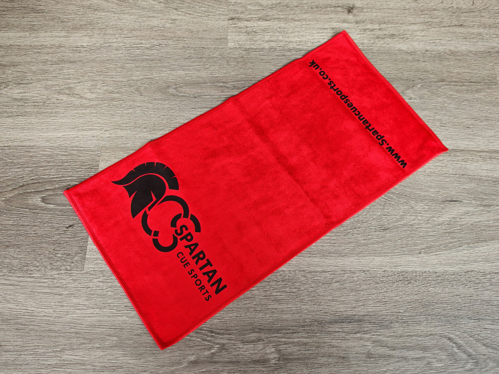 Spartan Cue Sports Towel RED