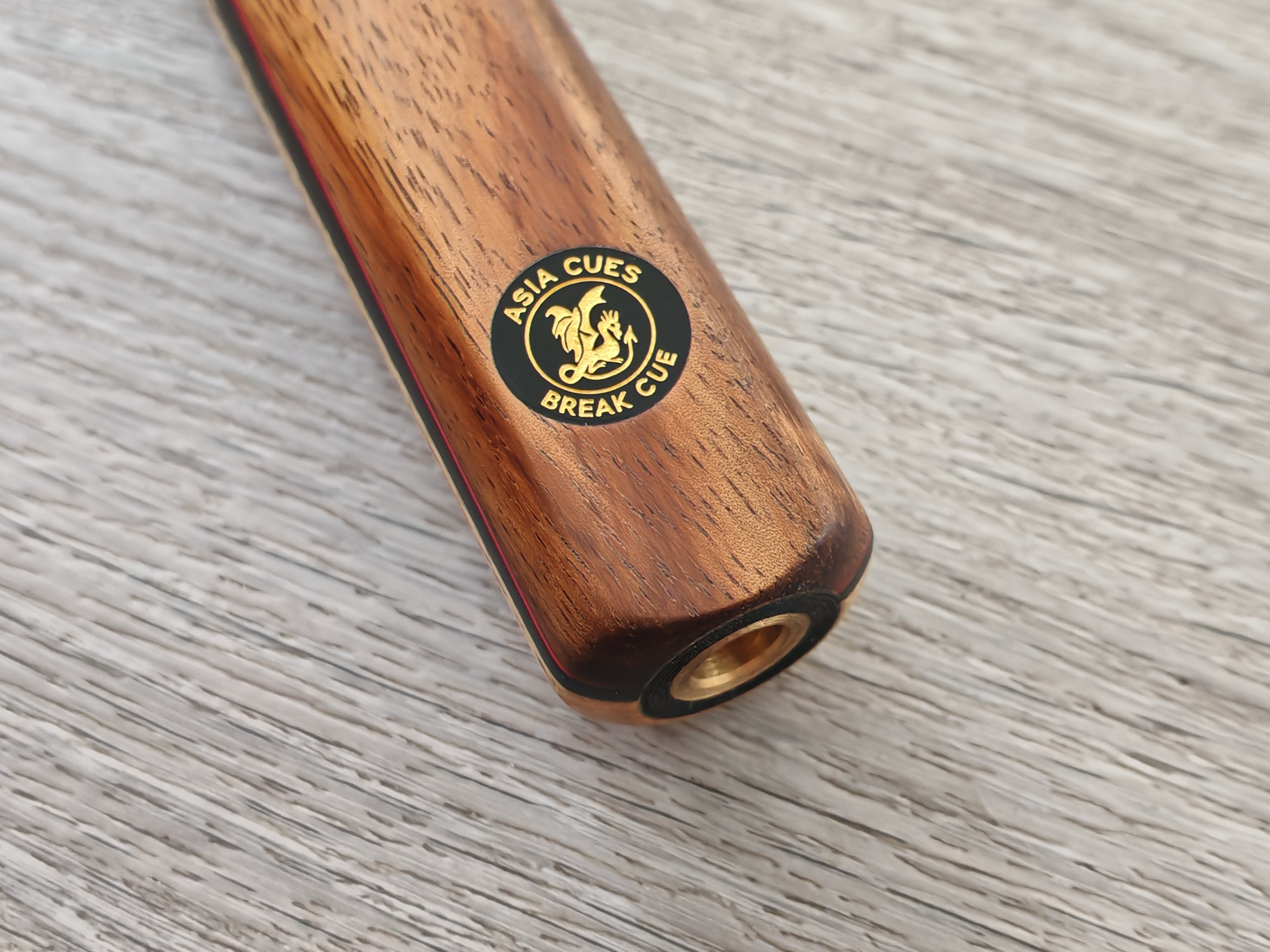 Asia Cues 1 Piece Break Cue 17.5oz ,57", Brass 9.7mm