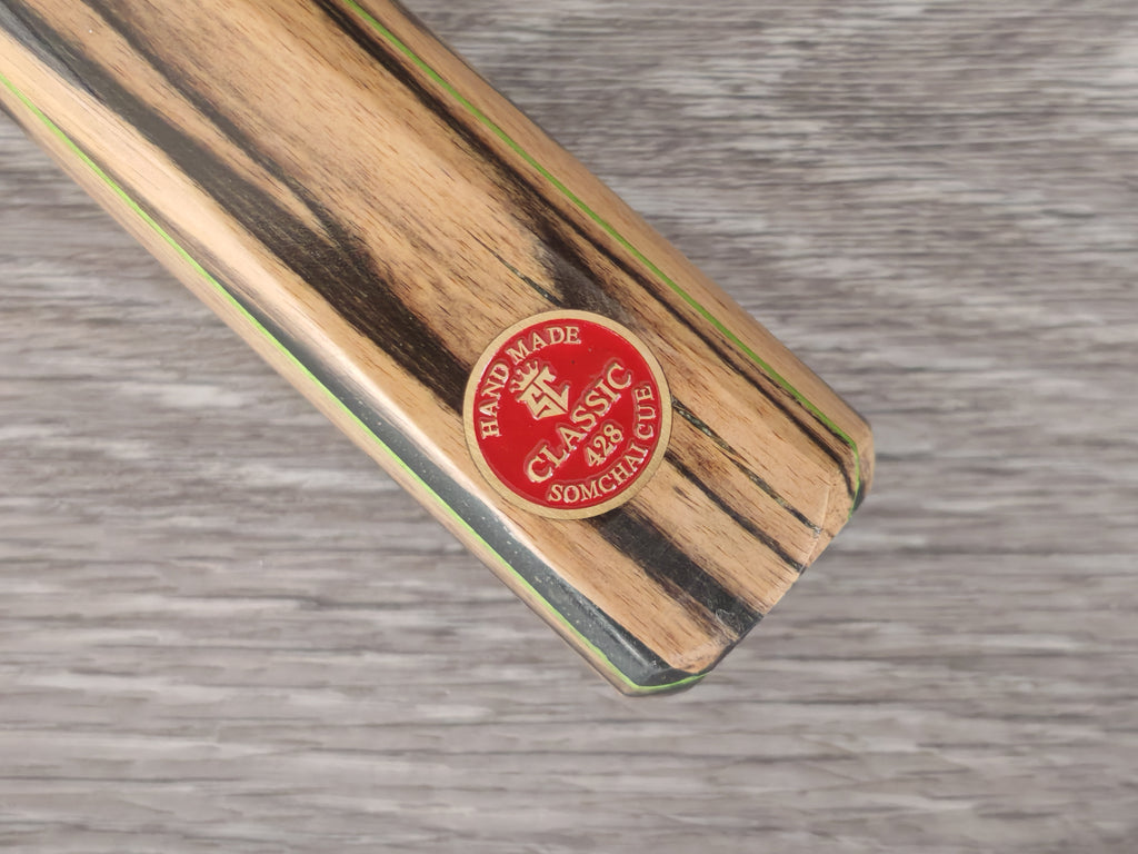 Somchai Classic 3/4 Cue #428 , 9.25mm tip ,18 oz ,  58"