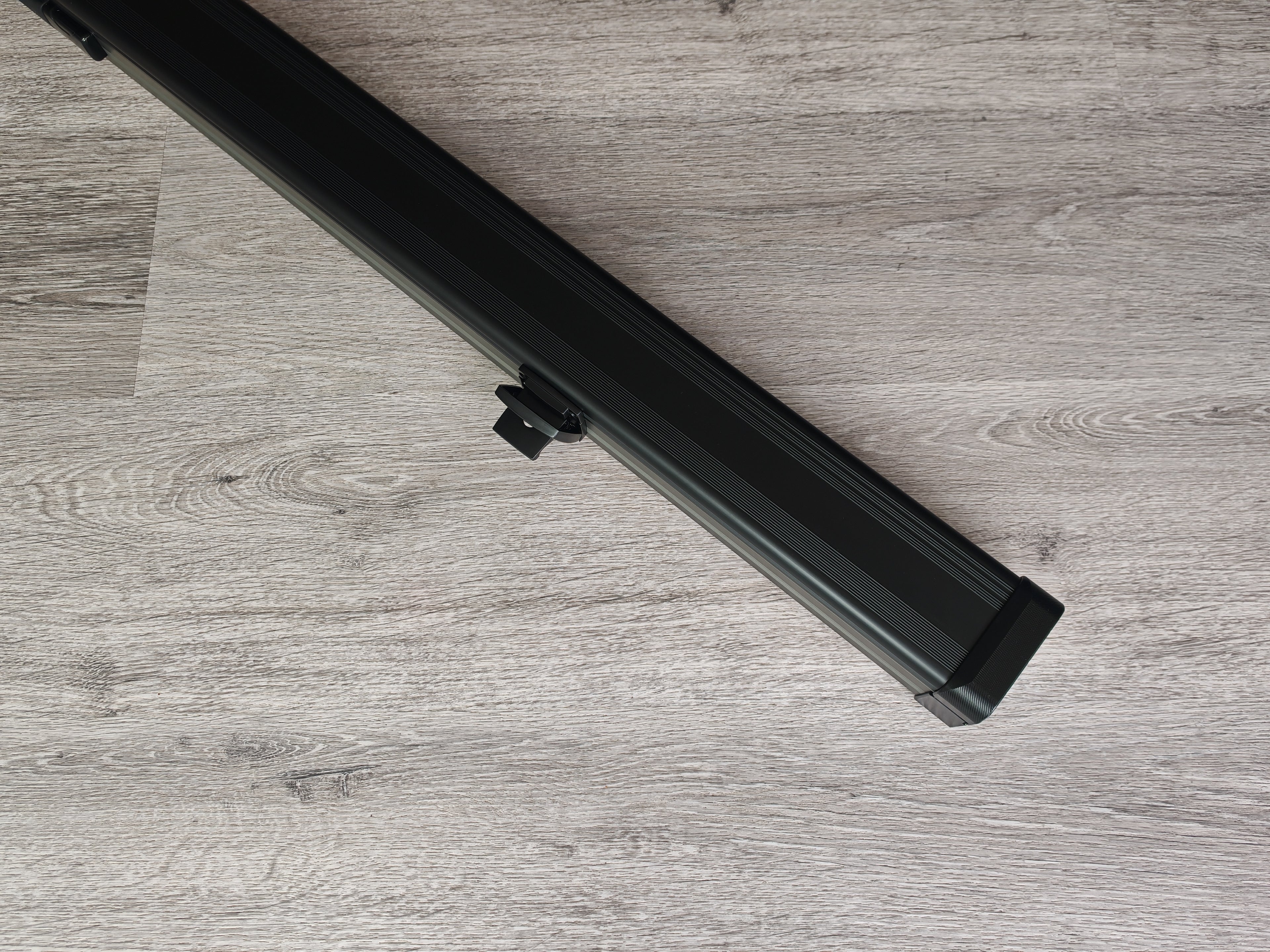 Spartan cue sports case Black/Grey | 1 Piece Pool Cue Case | Aluminium |  Chalk Holders