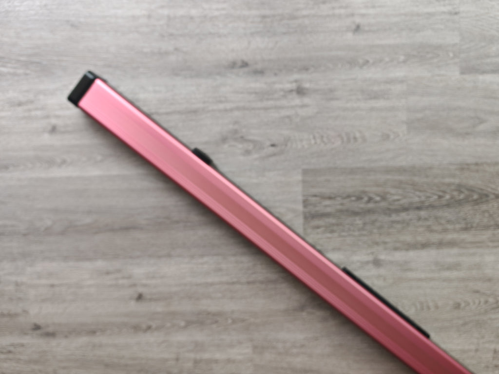 Spartan cue sports case Pink/Grey | 1 Piece Pool Cue Case | Aluminium |  Chalk Holders
