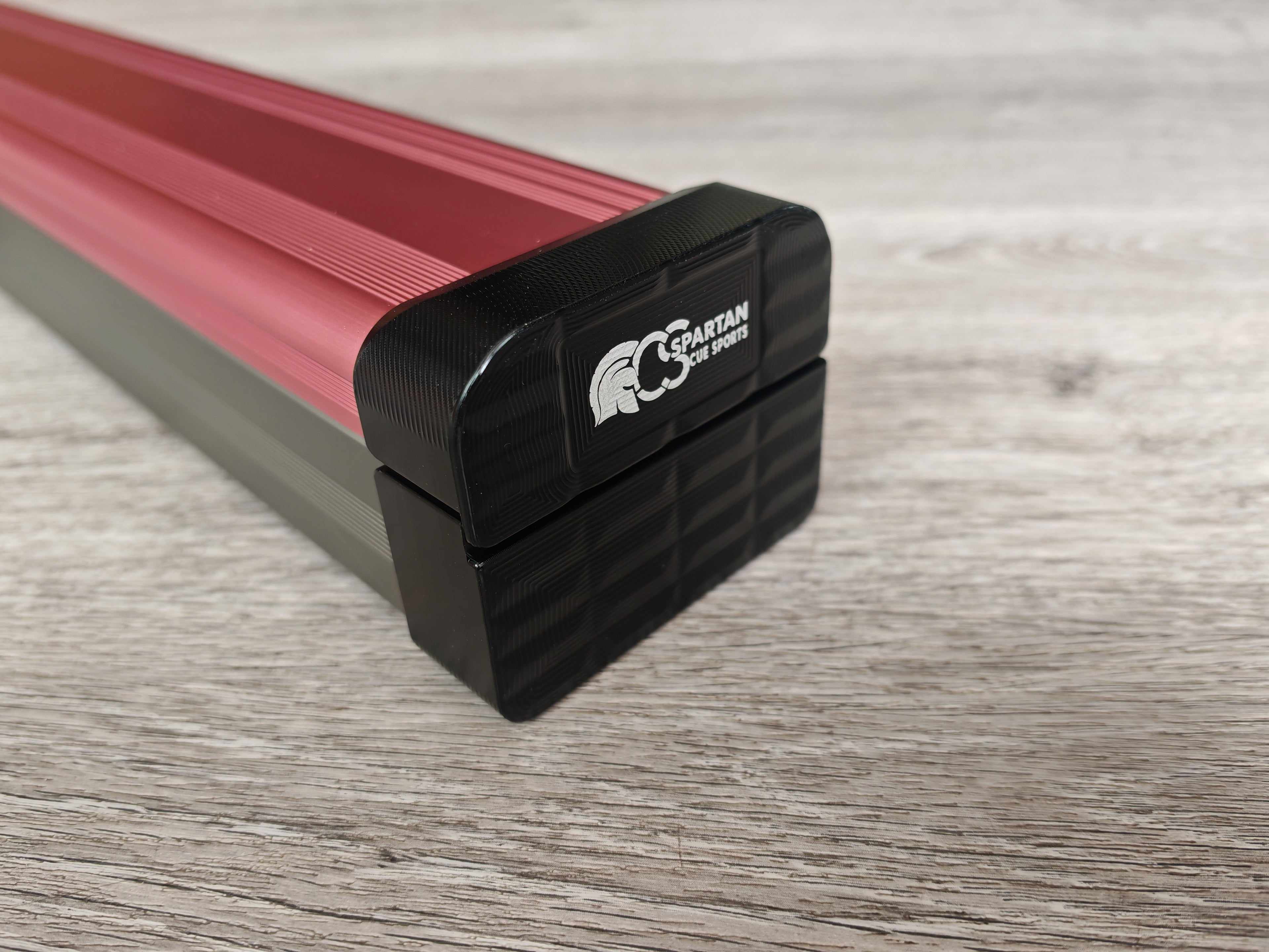 Spartan cue sports case Pink/Grey | 1 Piece Pool Cue Case | Aluminium |  Chalk Holders