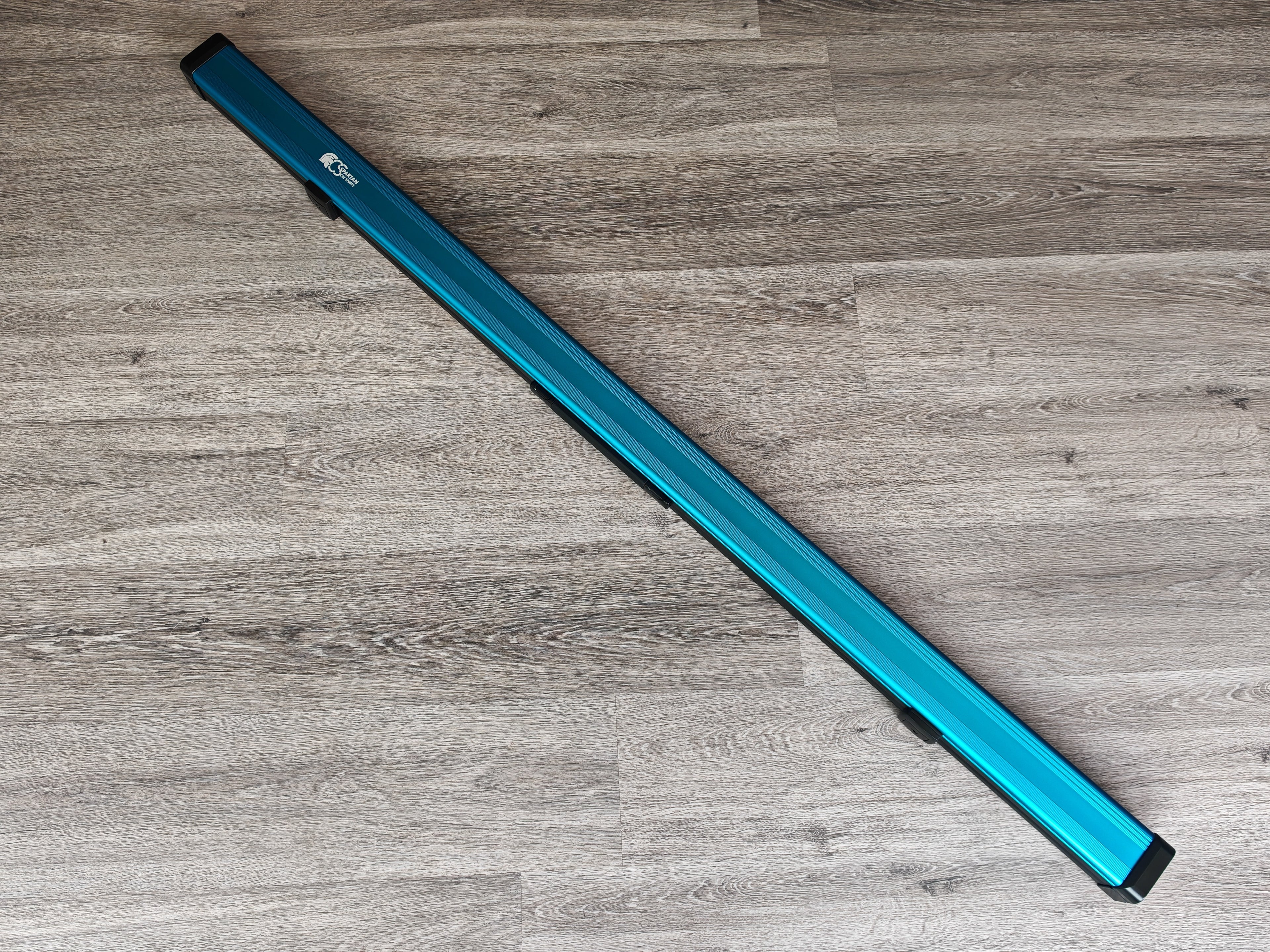 Spartan cue sports case Blue/Black | 1 Piece Pool Cue Case | Aluminium |  Chalk Holders