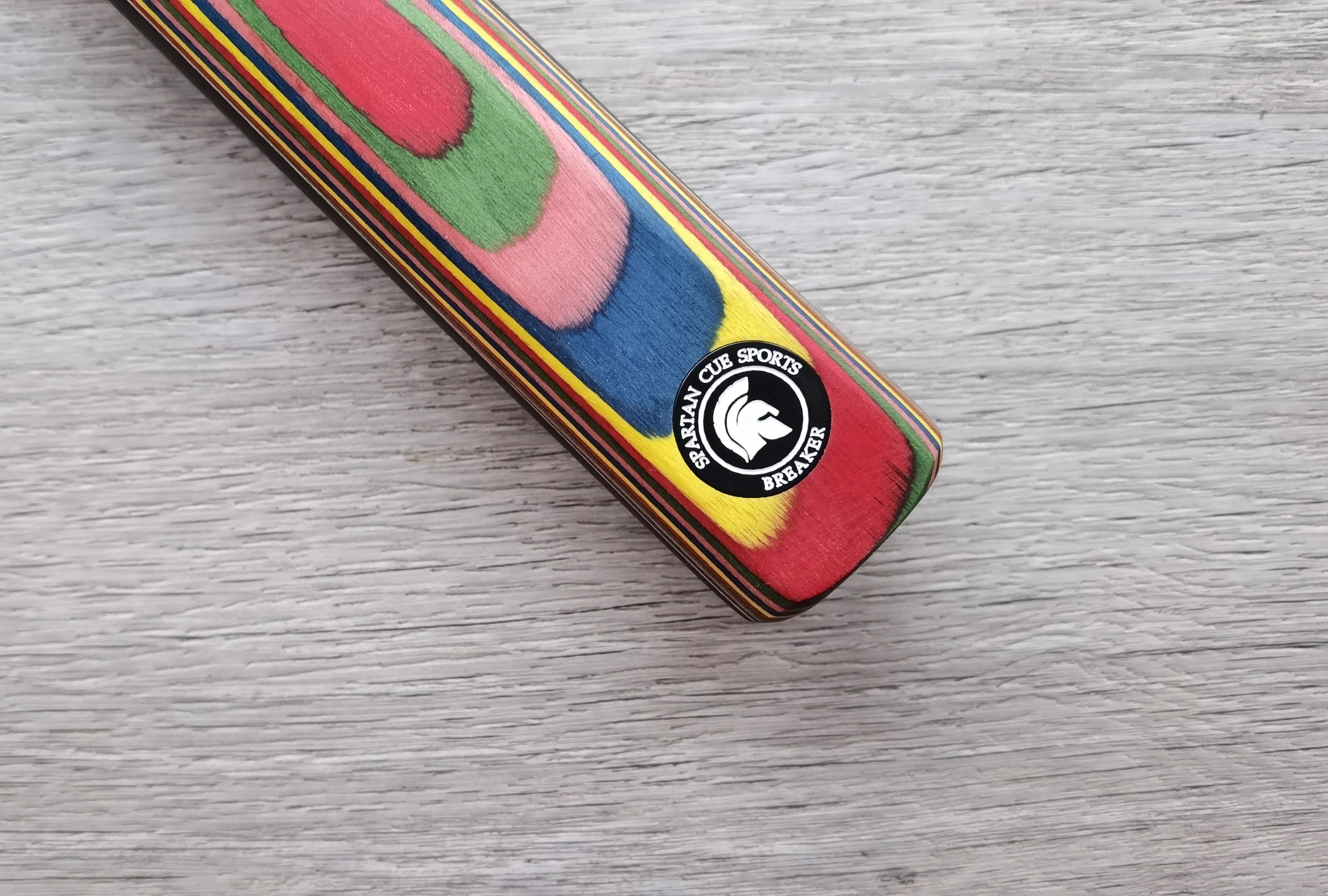 Spartan Cue Sports Break Cue 11mm Tip , 17oz MULTI COLOURED #43