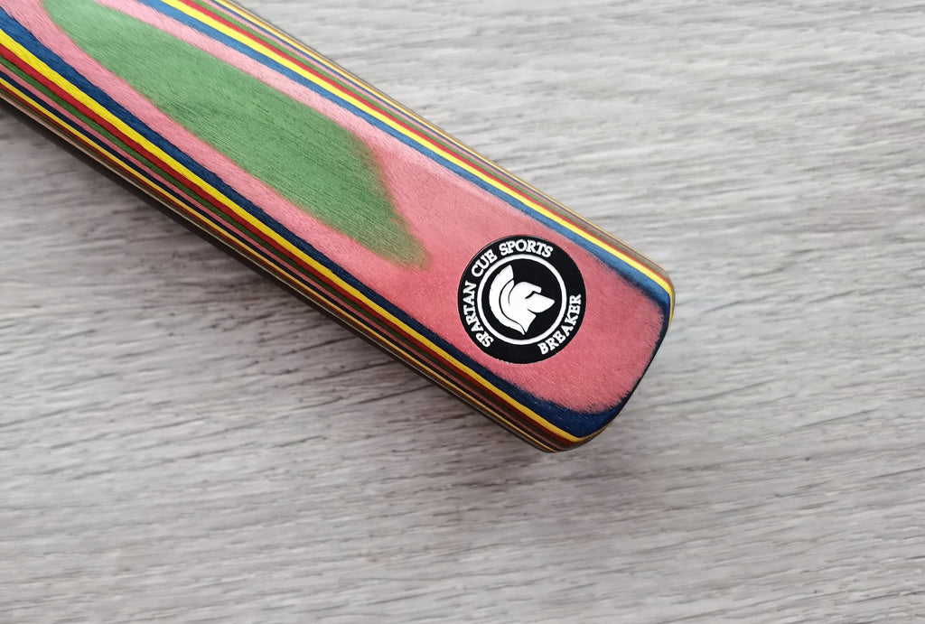 Spartan Cue Sports Break Cue 11mm Tip , 19.75oz MULTI COLOURED #46
