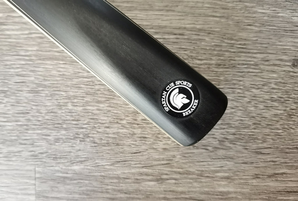 Spartan Cue Sports 1 Piece Break Cue 11mm Tip , 19.75oz BLACK #48
