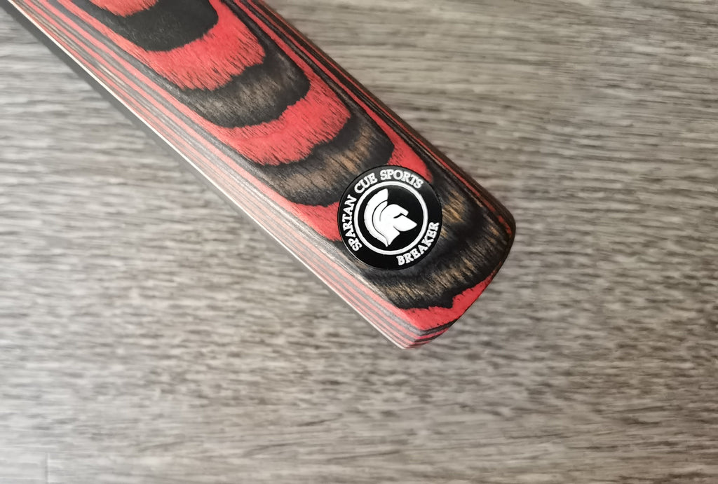 Spartan Cue Sports 3/4 Break Cue 11mm Tip , 18oz RED #50