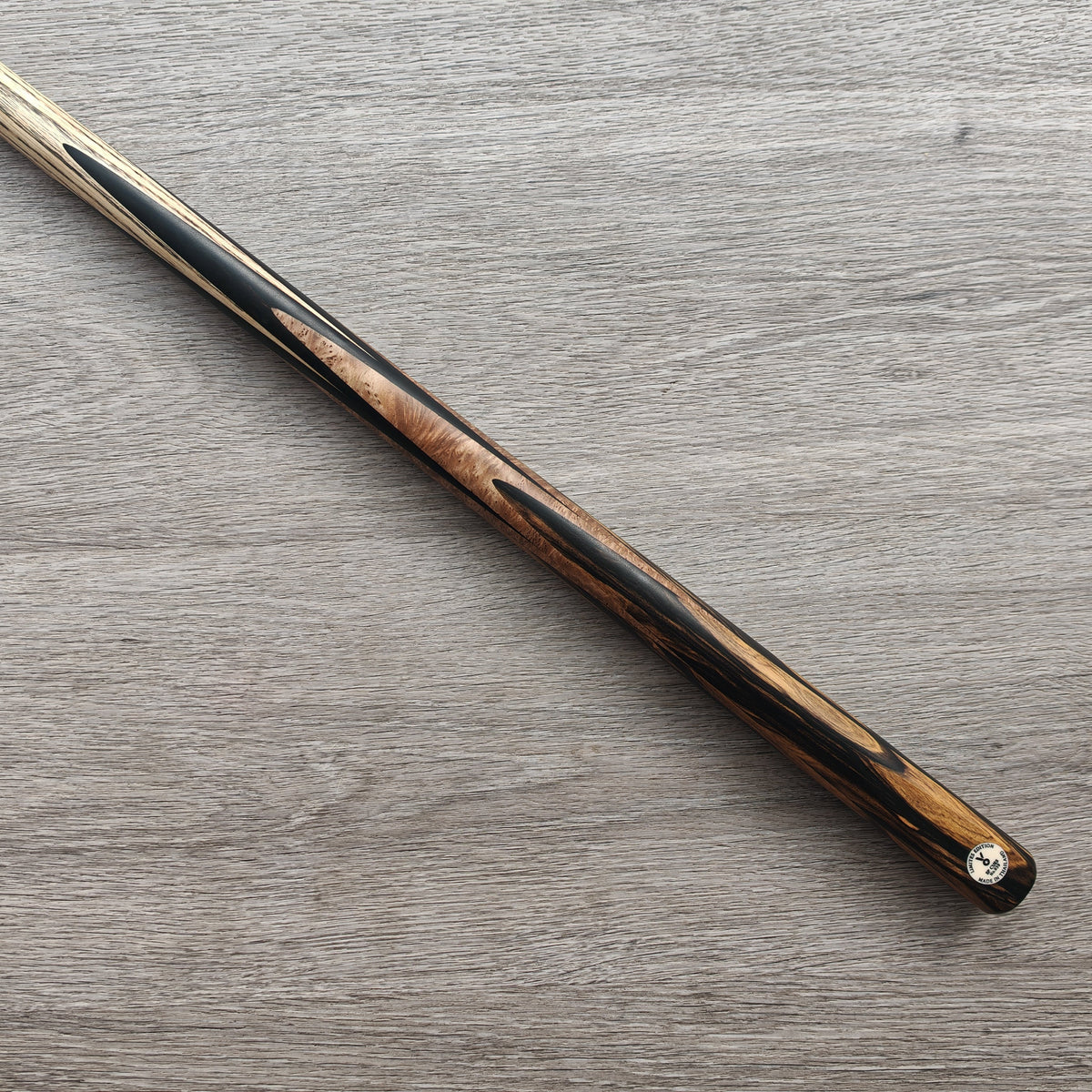 SP Cues Limited, 17.25oz, 58",  9.1mm Tip, 12 Splices (Badge Number 659)