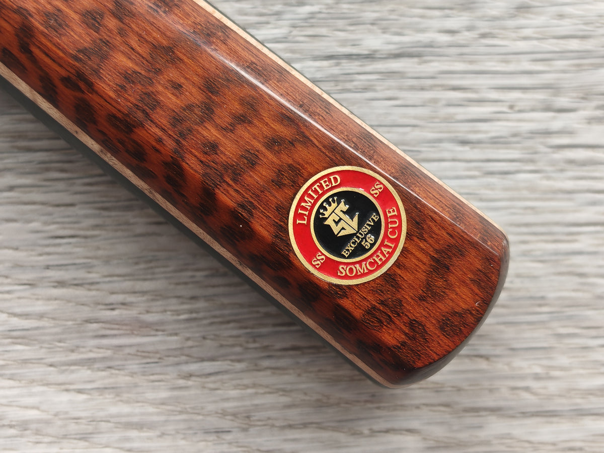 Somchai Limited 1 Piece Cue  , 9.1mm tip ,17oz ,  58.2" (Badge Number 56)