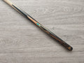 Somchai Ultimate 1 Piece Cue - 8.5mm titanium Tip , 17.5oz , 58"  12 splice  (Badge Number 207)
