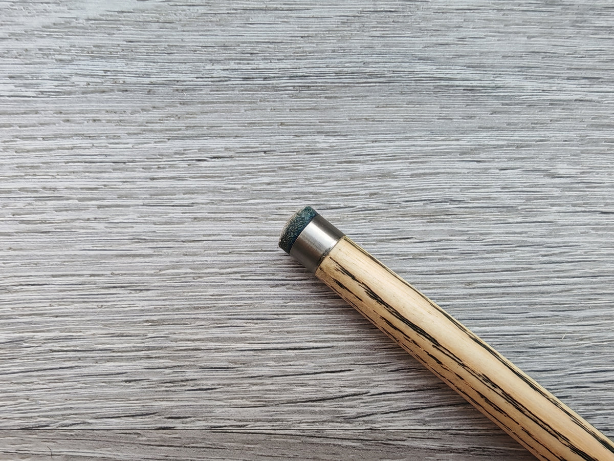 Somchai Ultimate 1 Piece Cue - 9mm titanium Tip , 17.75oz , 57"  12 splice  (Badge Number 203)