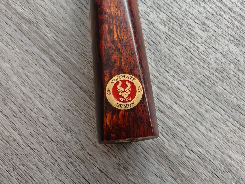 Demon Cues Ultimate #154 -  57.9", 16 oz , 8.8mm  Titanium Ferrule