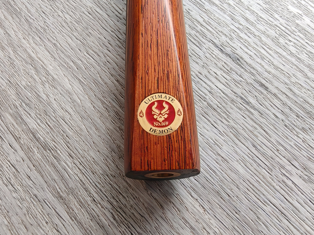 Demon Cues Ultimate #169 -  58", 16oz , 8.5mm  Titanium Ferrule