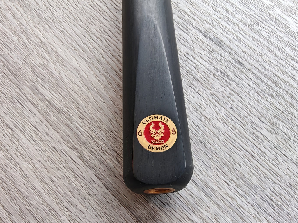Demon Cues Ultimate #122 -  57", 17.75 oz , 9.6mm  Brass Ferrule