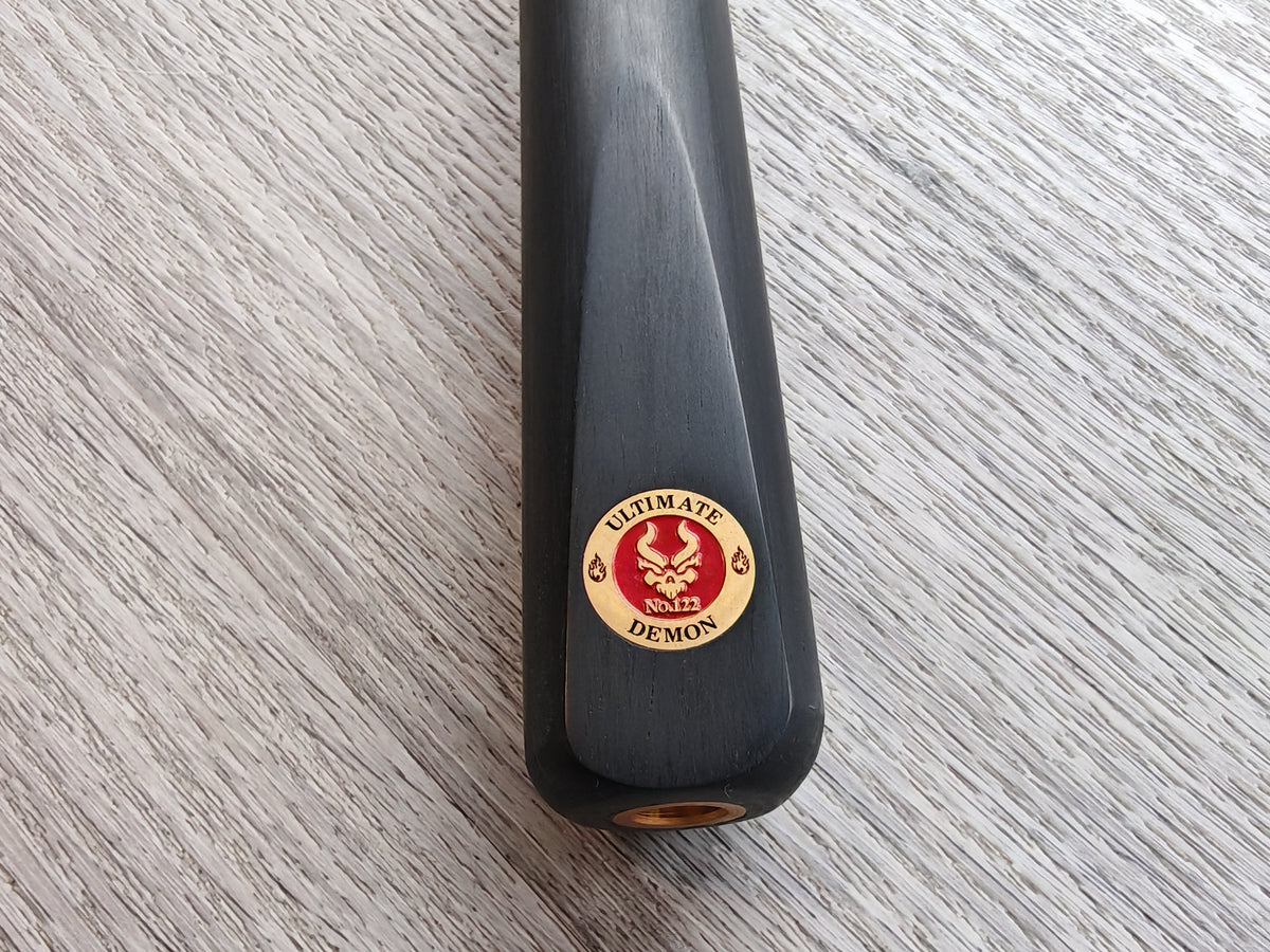 Demon Cues Ultimate #122 -  57", 17.75 oz , 9.6mm  Brass Ferrule