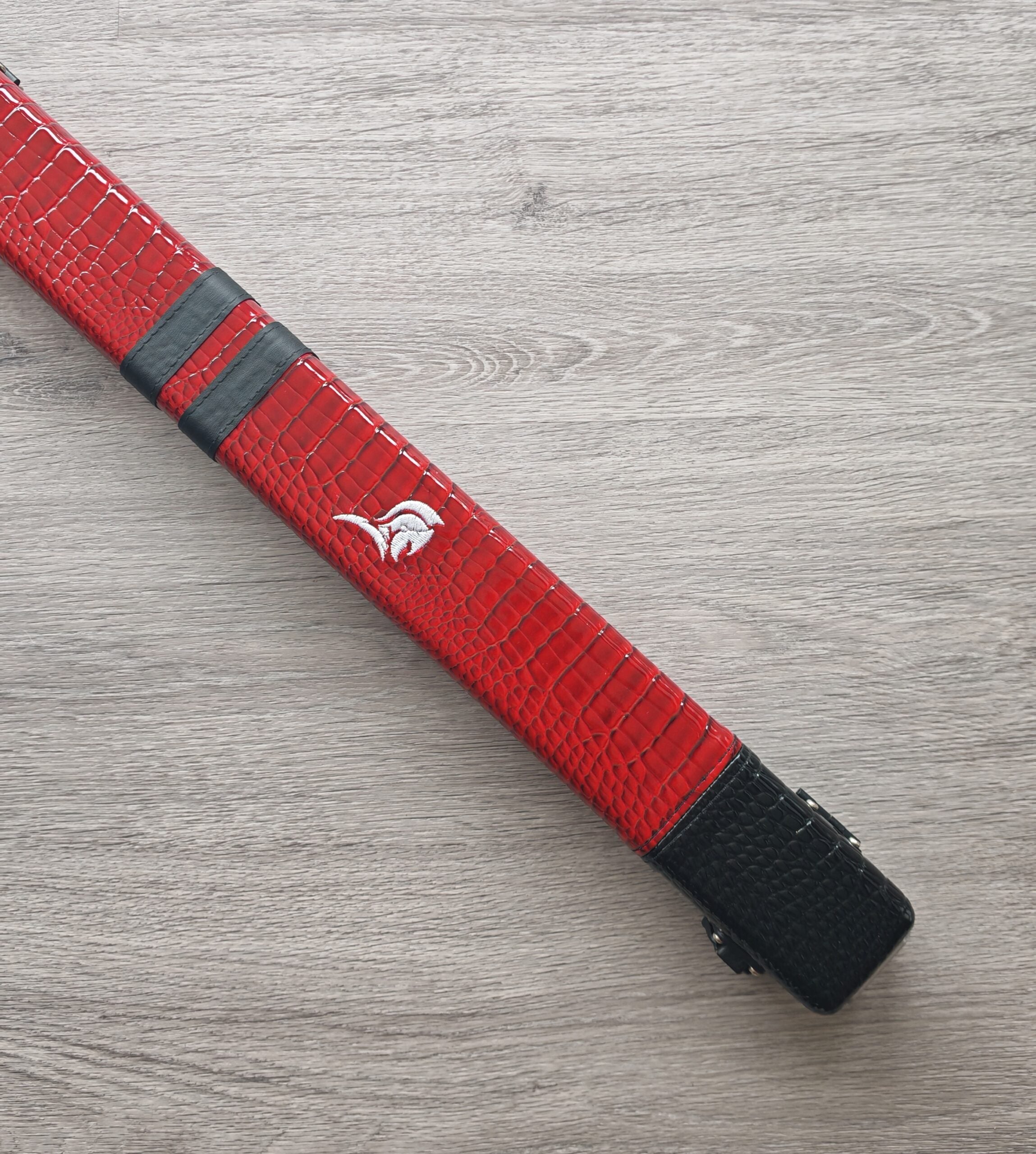 Spartan Case Red and Black Alligator image 0